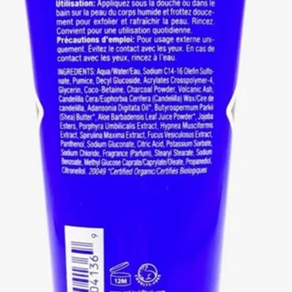 Jack Black Charcoal Body Buff Exfoliating Cleanser Natural Volcanic Stone 88 ml - Picture 3 of 3